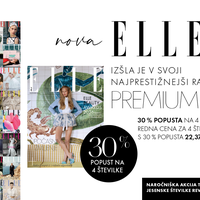 Ob novem poglavju revije ELLE vam podarjamo 30 % popust na letno naročnino
