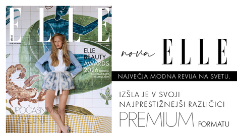 Nova doba ELLE: Izšla je v svoji najprestižnejši različici