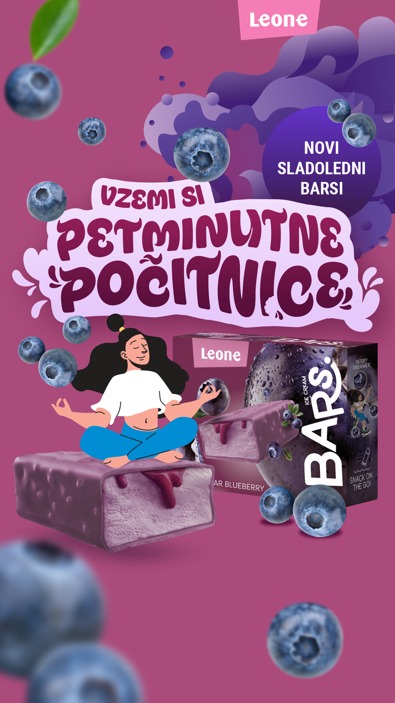 Leone BARS: Pet minut, ki imajo okus po poletju