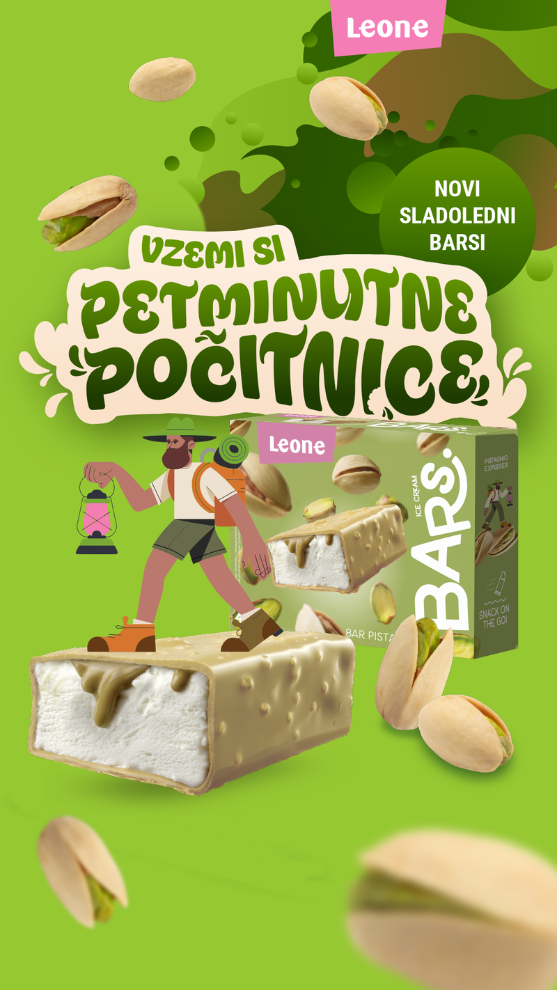 Leone BARS: Pet minut, ki imajo okus po poletju