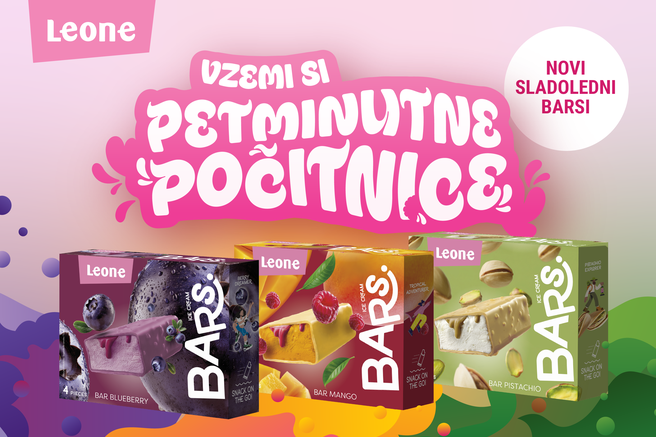 Leone BARS: Pet minut, ki imajo okus po poletju