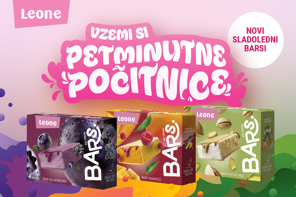 Leone BARS: Pet minut, ki imajo okus po poletju (foto: Leone)