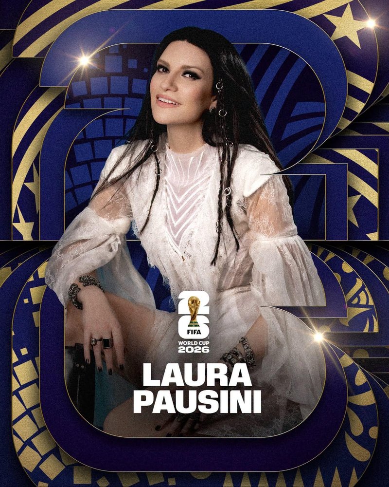 Laura Pausini bo nastopila na zaključni ceremoniji svetovnega nogometnega prvenstva v New Yorku