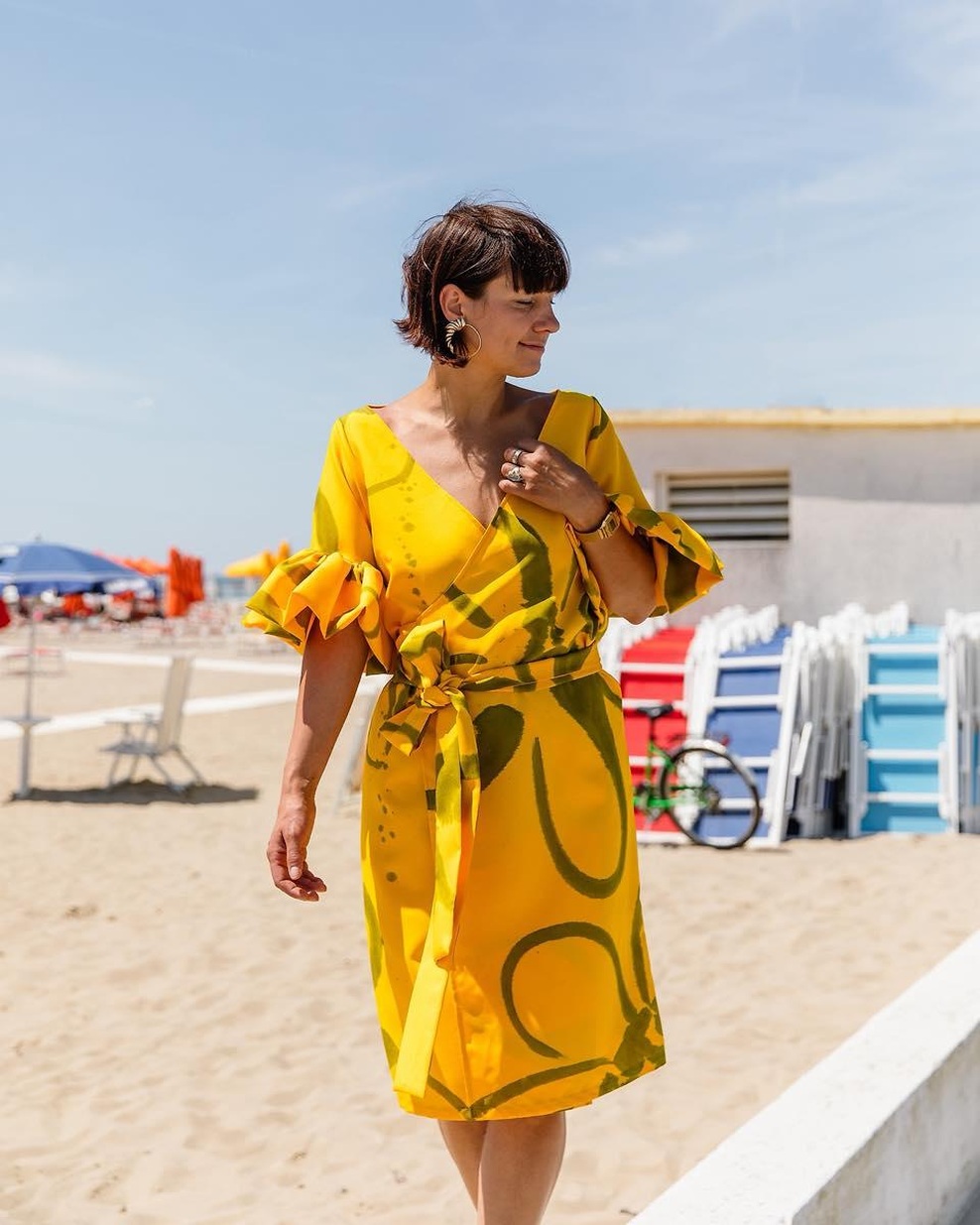 Moda je najlepša takrat, ko si upamo biti svoji: Lara Bernot o življenju skozi oči modne oblikovalke (foto: instagram/@larabernot_design)