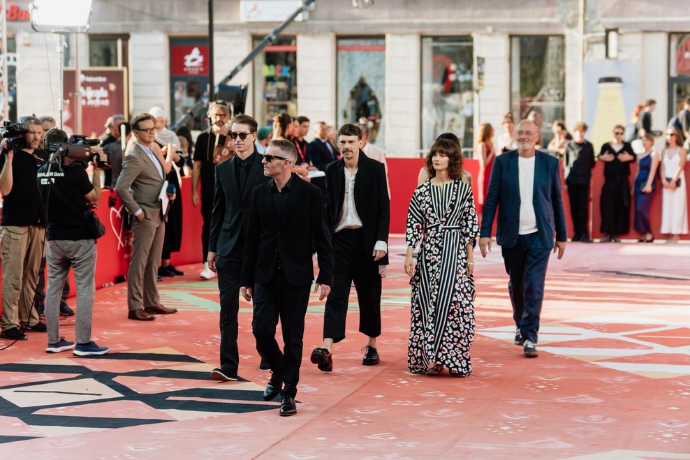 Ta stajling priznanega slovenskega igralca je bil v Sarajevu oklican za enega najboljših moških videzov letošnjega filmskega festivala! (foto: Foto: Sarajevo Film Festival, (c) Obala Art Centar in osebni arhiv)
