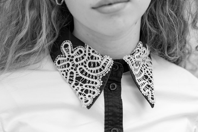 Modna interpretacija Idrijske čipke skozi oči MLADih: kulturna dediščina je 'in'!
