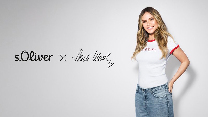 s.Oliver je z dogodkom v Ljubljani predstavil novo kampanjo s Heidi Klum in kapsulno vintage kolekcijo v slogu 90. let