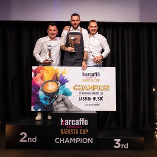 Barcaffè Barista Cup 2026: Slovenec Jasmin Husić razglašen za najboljšega barista v regiji
